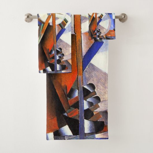 Malevich Kazimir Der Knifegrinder Badhandtuch Set (Insitu)