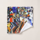 Malevich Kazimir Der Knifegrinder Badhandtuch Set (Waschlappen)
