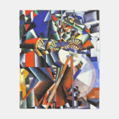 Malevich Kazimir Der Knifegrinder Fleecedecke (Vorderseite)