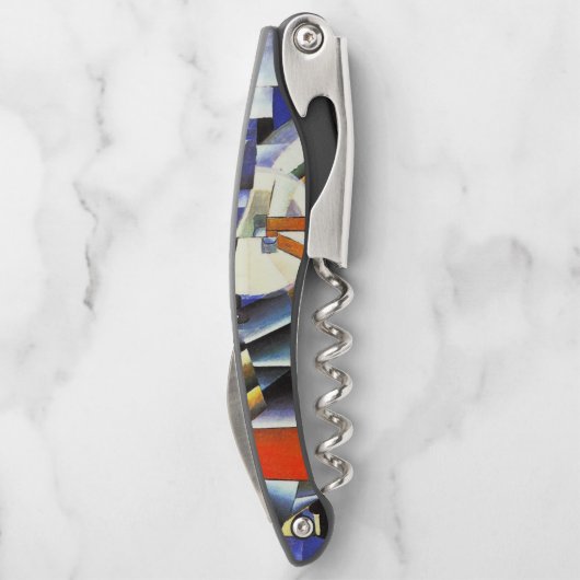 Malevich Kazimir Der Knifegrinder Kellnermesser (Rückseite)