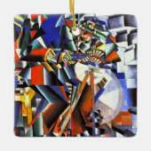 Malevich Kazimir Der Knifegrinder Keramikornament (Vorderseite)