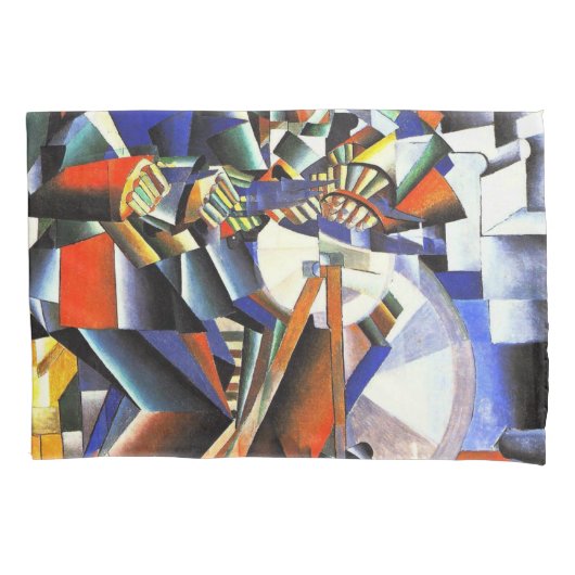 Malevich Kazimir Der Knifegrinder Kissenbezug (Vorderseite)