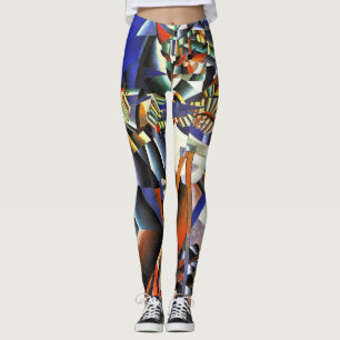 Malevich Kazimir Der Knifegrinder Leggings