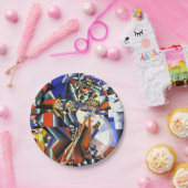 Malevich Kazimir Der Knifegrinder Pappteller (Party)