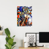 Malevich Kazimir Der Knifegrinder Poster (Heimbüro)