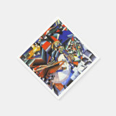 Malevich Kazimir Der Knifegrinder Serviette (Ecke)