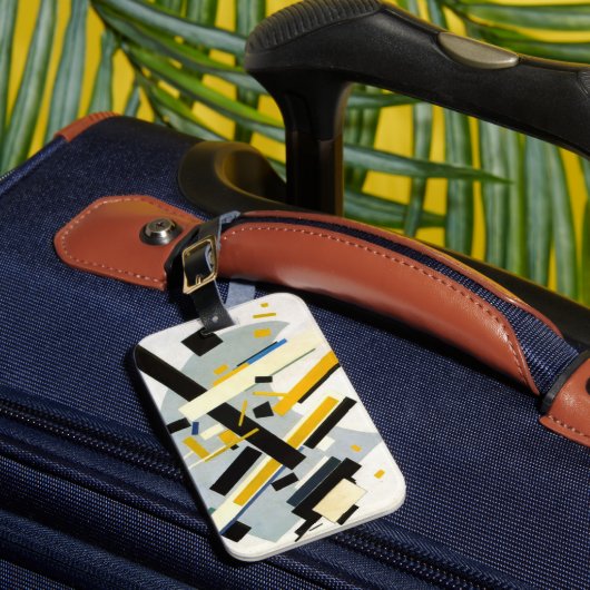 Malevich Print, Supremus No. 58, Gepäckanhänger (Vorderseite Insitu 1)