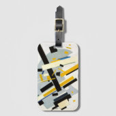 Malevich Print, Supremus No. 58, Gepäckanhänger (Vorderseite Vertikal)