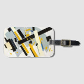 Malevich Print, Supremus No. 58, Gepäckanhänger (Vorderseite (Horizontal))