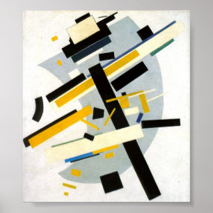 Malevich Print, Supremus No. 58, Matte Poster