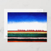 Malevich - Rote Kavallerie Postkarte (Vorne/Hinten)