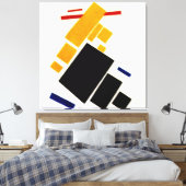Malevich - Suprematismus, Flugzeug Leinwanddruck (Insitu (Schlafzimmer))