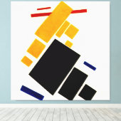 Malevich - Suprematismus, Flugzeug Leinwanddruck (Insitu (Holzboden))