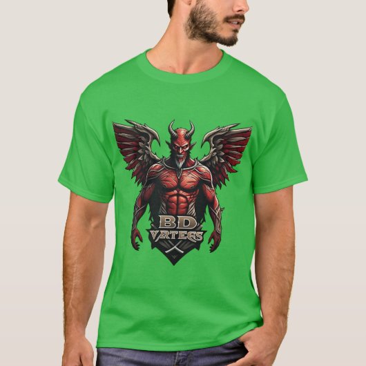 Malevolent Devil Angel Esports T - Shirt (Vorderseite)