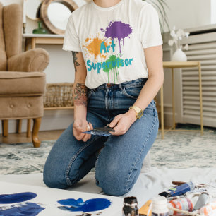 Malfest Kindergeburtstag Kunstbetreuer T-Shirt