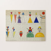 Malfiguren von Wassily Kandinsky Puzzle (Horizontal)