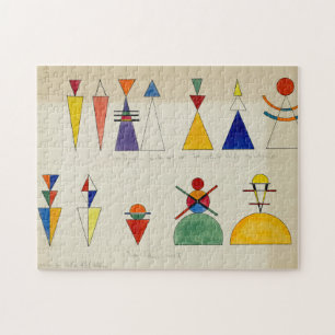 Malfiguren von Wassily Kandinsky Puzzle