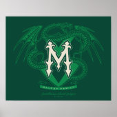 Malfoy Familienwappen Graphic Poster (Vorne)