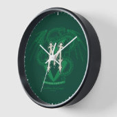 Malfoy Familienwappen Graphic Uhr (Winkel)
