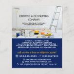 Malgeräte, Maler und Dekorator Flyer<br><div class="desc">Malgeräte,  Maler & Dekorator Flyer für Werbung im Business Card Store.</div>