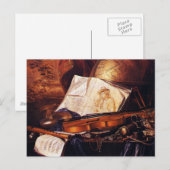 Malgeschenke für Musikinstrumente Postkarte (Vorne/Hinten)