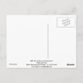 Malgeschenke für Musikinstrumente Postkarte (Rückseite)