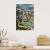 Malham Cove North Yorkshire Reiseplakat Poster (Küche)