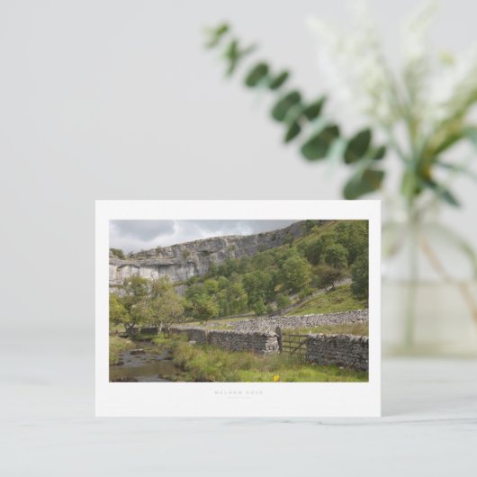 Malham Cove Postkarte (Stehend Vorderseite)