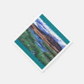 Malheur Bird Refuge Napkin Serviette (Ecke)