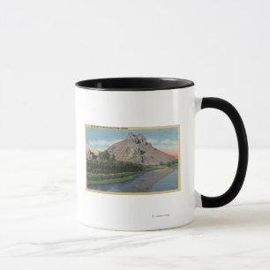 Malheur Butte & River, Oregon View Tasse