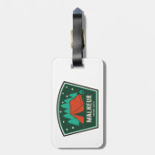 Malheur National Forest Camping Gepäckanhänger (Rückseite vertikal)