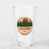 Malheur National Forest Glas (Vorderseite)