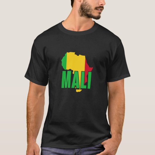 Mali African Pride and Heritage T-Shirt (Vorderseite)