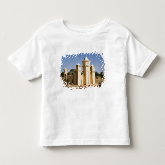 Mali, Bamako. Moschee, Bamako-Djenne-Straße Kleinkind T-shirt (Vorderseite)