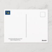 Mali chiwara postkarte (Rückseite)