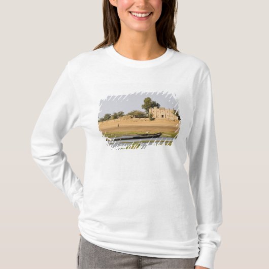 Mali, Djenne. Bani River bei Djenne T-Shirt (Vorderseite)