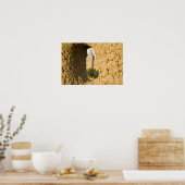 Mali, Djenne. Große Moschee 2 Poster (Küche)