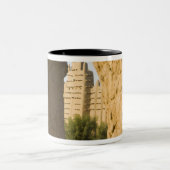 Mali, Djenne. Große Moschee 2 Zweifarbige Tasse (Mittel)