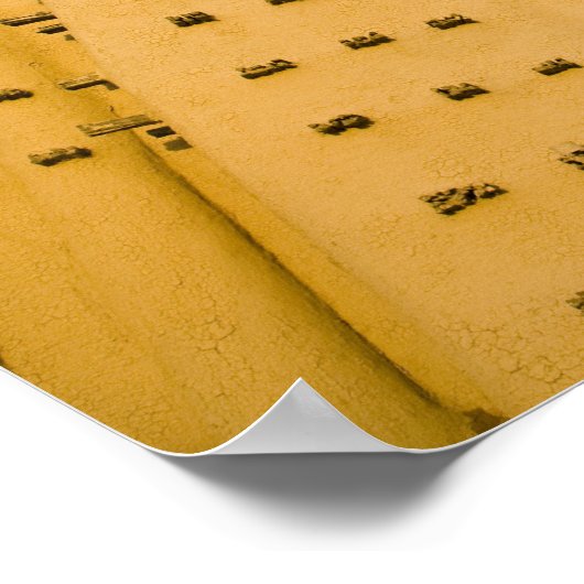 Mali, Djenne. Große Moschee Poster (Ecke)