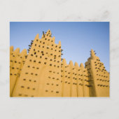 Mali, Djenne. Große Moschee Postkarte (Vorderseite)