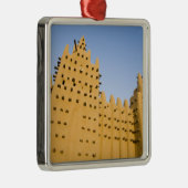 Mali, Djenne. Große Moschee Silbernes Ornament (Rechts)