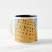 Mali, Djenne. Große Moschee Zweifarbige Tasse (Vorderseite Links)