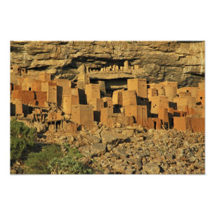 MALI, Dogon-Land. Traditionelles Tellem malisch Fotodruck