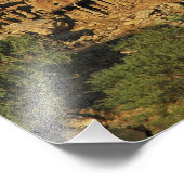 MALI, Dogon Lands. Traditionelle Tellem malian Fotodruck (Ecke)