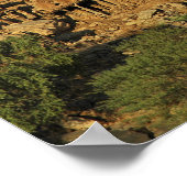 MALI, Dogon Lands. Traditionelle Tellem malian Poster (Ecke)