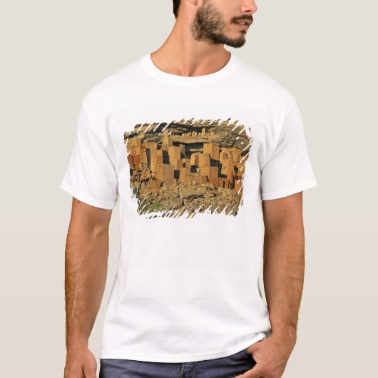MALI, Dogon Lands. Traditioneller Tellem malian T-Shirt (Vorderseite)