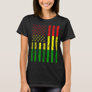 Mali Flag America US Es liegt in meiner DNA für Ma T-Shirt