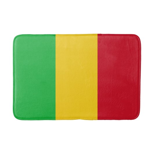 Mali Flag Badematte (Vorderseite)