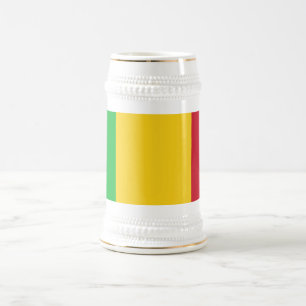 Mali Flag Bierglas
