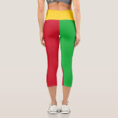 Mali Flag Capri Leggings (Rückseite)